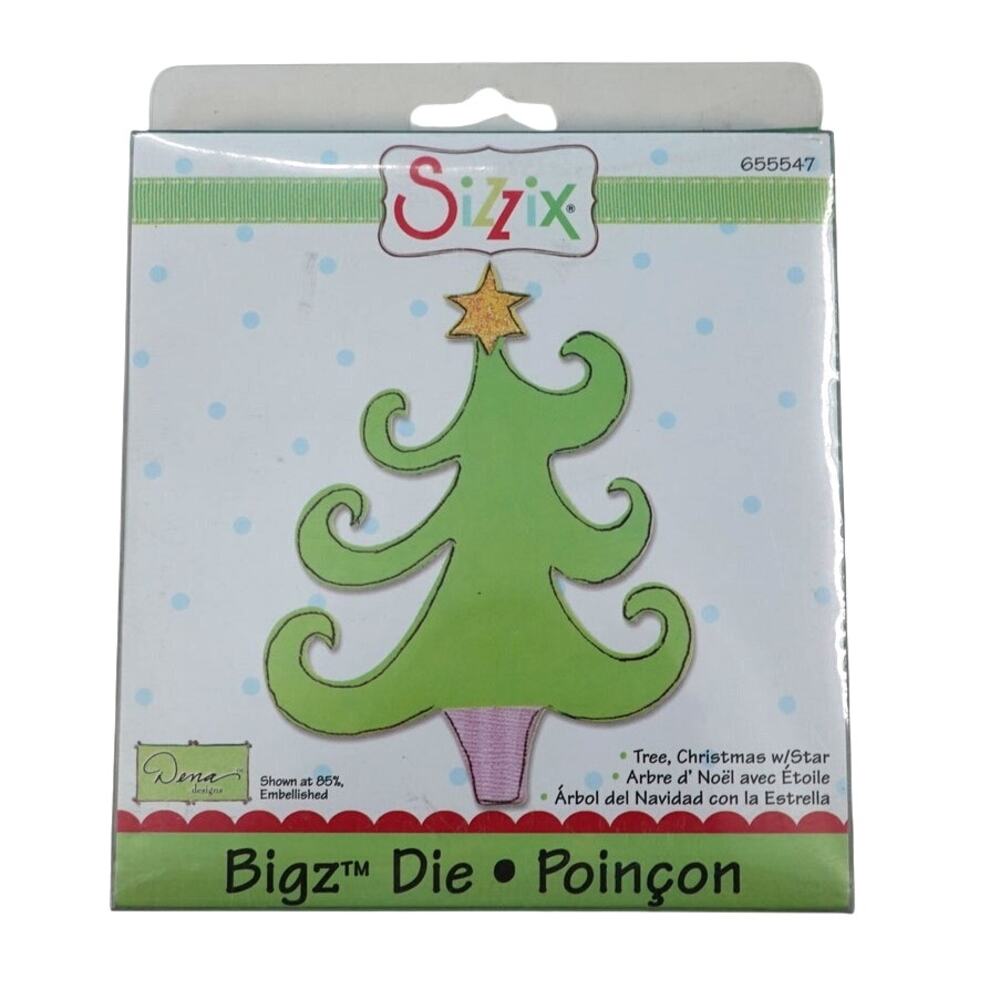 Sizzix Bigz Die Tre, Christmas W/Star 655547